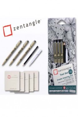 Sakura Pigma Micron: Sakura Zentangle  Tool Set 10pcs