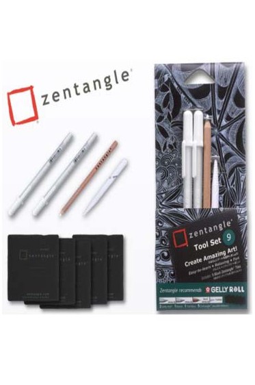 Sakura Pigma Micron: Sakura Zentangle Tool Set 9pcs