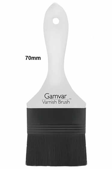 Gamvar Varnish Brush: Varnish Brush 70mm