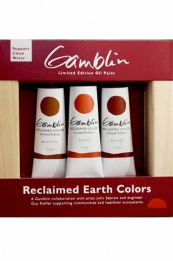 Gamblin Artist Oil:  Reclaimed Earth Colors Set