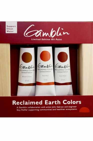 Gamblin Artist Oil:  Reclaimed Earth Colors Set