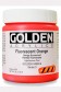 Golden Heavy Body Acrylic: Fluorescent Orange 118ml