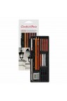 Lefranc & Bourgeois:  Conte A Paris Studio Sketching Pencil Set 12pcs