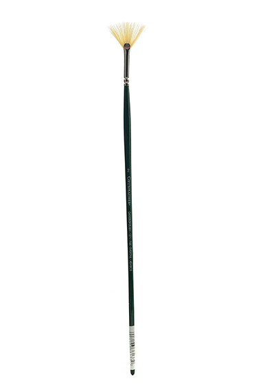 Grumbacher Gainsborough Brush: 1271 Hog Bristle Fan 2
