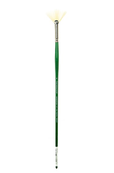 Grumbacher Gainsborough Brush: 1271 Hog Bristle Fan 4