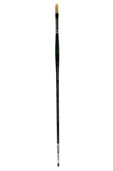 Grumbacher Gainsborough Brush: 1271 Hog Bristle Filbert 2