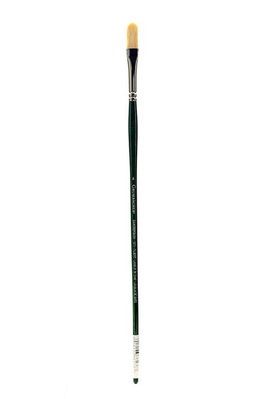 Grumbacher Gainsborough Brush: 1271 Hog Bristle Filbert 4