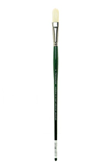 Grumbacher Gainsborough Brush: 1271 Hog Bristle Filbert 8