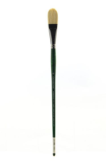 Grumbacher Gainsborough Brush: 1271 Hog Bristle Filbert 10