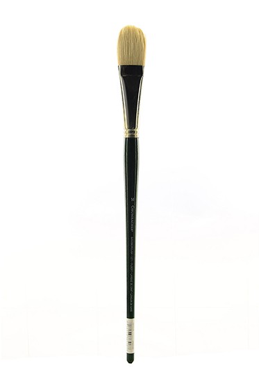 Grumbacher Gainsborough Brush: 1271 Hog Bristle Filbert 14