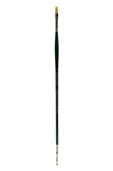 Grumbacher Gainsborough Brush: 1271 Hog Bristle Flat 1