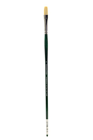 Grumbacher Gainsborough Brush: 1271 Hog Bristle Flat 4