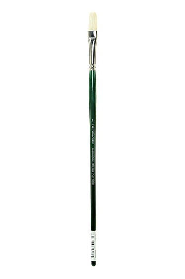Grumbacher Gainsborough Brush: 1271 Hog Bristle Flat 6