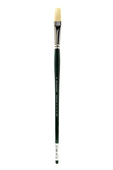 Grumbacher Gainsborough Brush: 1271 Hog Bristle Flat 8