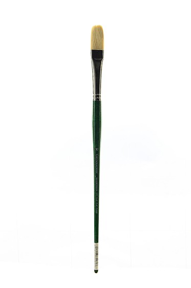 Grumbacher Gainsborough Brush: 1271 Hog Bristle Flat 10