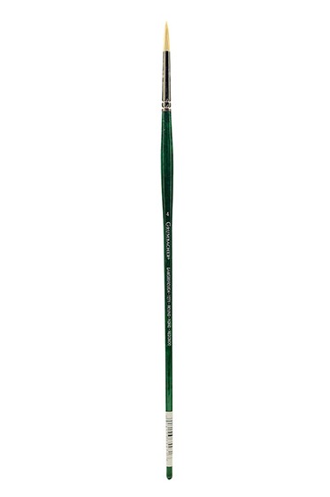 Grumbacher Gainsborough Brush: 1271 Hog Bristle Round 4