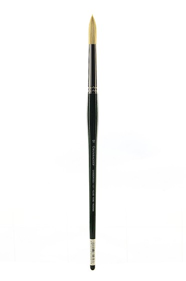 Grumbacher Gainsborough Brush: 1271 Hog Bristle Round 12