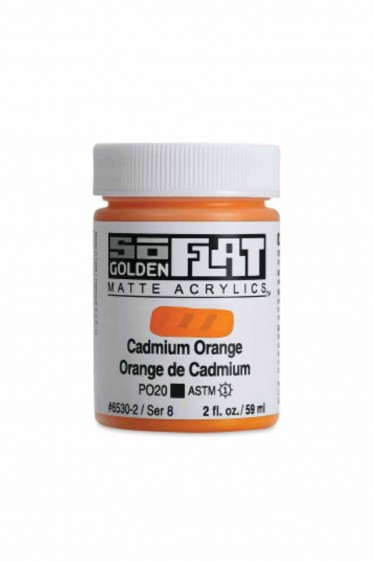 Golden SoFlat Matte Acrylic: SoFlat Cadmium Primrose 59ml