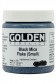 Golden Heavy Body Acrylic: Iridescent Black  Mica Flake Small 118ml
