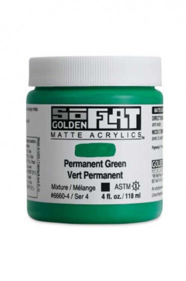 Golden SoFlat Matte Acrylic: SoFlat Cadmium Primrose 59ml