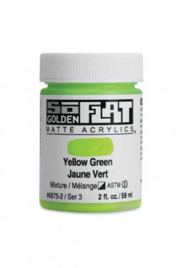 Golden SoFlat Matte Acrylic: SoFlat Cadmium Primrose 59ml