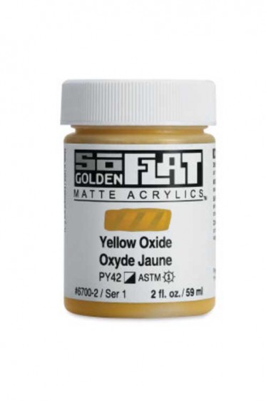 Golden SoFlat Matte Acrylic: SoFlat Cadmium Primrose 59ml
