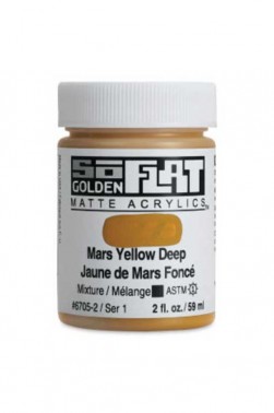 Golden SoFlat Matte Acrylic: SoFlat Cadmium Primrose 59ml