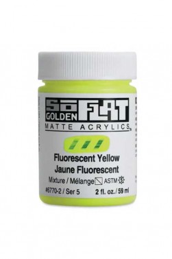 Golden SoFlat Matte Acrylic: SoFlat Cadmium Primrose 59ml