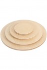 Stationery Circular Wooden Panel Board 30cm