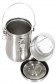 XDT Brush Holder & Washer: Sealable Air- tight  Aluminum Large
