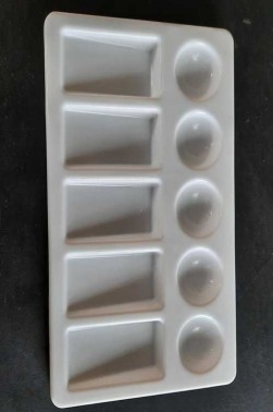 Painting Pallete for Gouache & Watercolor: Mixing Plate No. 1