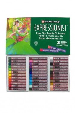 Sakura Oil Pastel: Sakura Cray-Pas Oil Pastel Expressionist 36pcs
