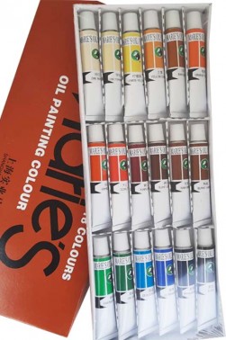 Maries Oil Color:  Painting Set 18 Color 12ml