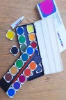 Phoenix Watercolor: Aureuo Studio Tablet Watercolor Set 24 colors