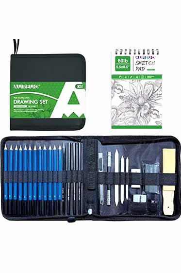 Phoenix Pencil: Aureuo Drawing 30pcs Set