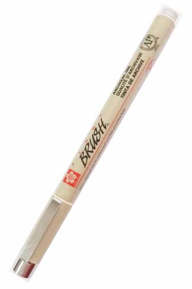 Sakura Koi Coloring Brush Pen: Sakura Pigma Brush Black