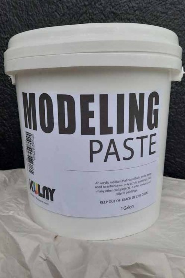 Kulay Acrylic Medium: Kulay Modeling Paste 1 Gallon
