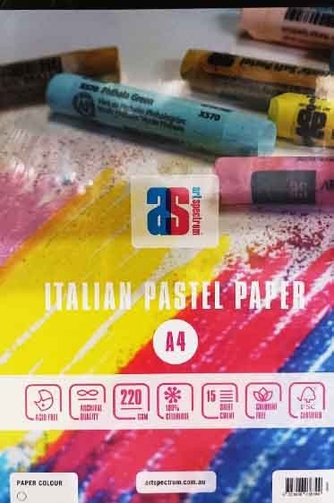 Art Spectrum Pastel PAD A4 White 220gsm