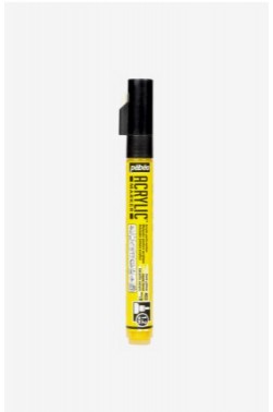 Pebeo Acrylic Marker: Dark Yellow