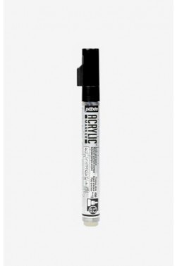 Pebeo Acrylic Marker: Precious Silver
