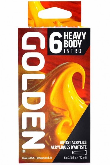 Golden Heavy Body Acrylic:  Color Mixing Set - Classic Theory