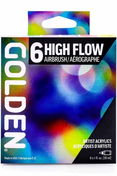 Golden High Flow Acrylic:  Professional High Flow Acrylics Marker Set