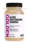 Golden Gloss Waterborne Varnish With UVLS 237ml