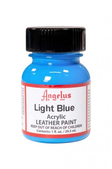 Angelus Acrylic Leather Paint: Light Brown 1oz