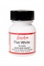 Angelus Acrylic Leather Paint: Flat White 1oz