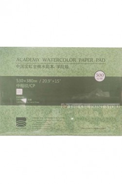 Baohong Academy Watercolor Pad Cold Pressed 300gsm 20 Sheets 210x150mm