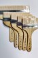 XDT Quality Brush: 5249 Hake Fine Wool Brush No.12