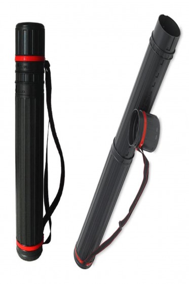 Carrying Case: Berkeley Black Drafting Plastic Tube