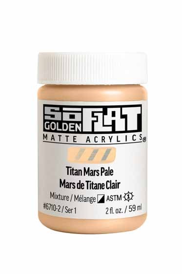 Golden SoFlat Matte Acrylic: SoFlat Titan Green Pale 59ml