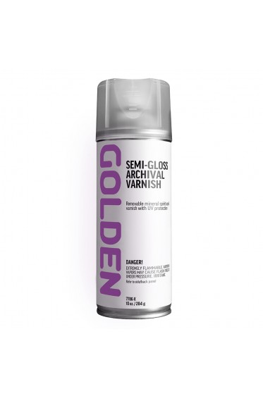 Golden Acrylic Medium: Archival Varnish Semi-Gloss with UVLS 355ml